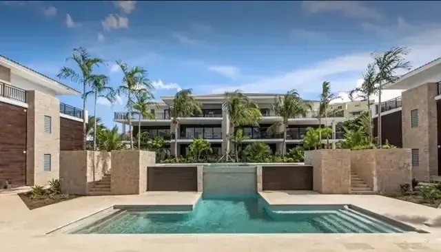 Strand van Blue Bay